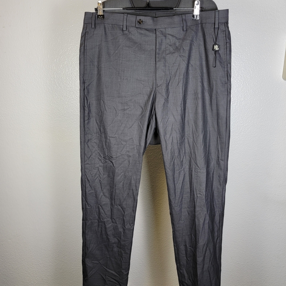 Lauren Ralph Lauren Dark Grey Men's Slacks Size 36W × 32L